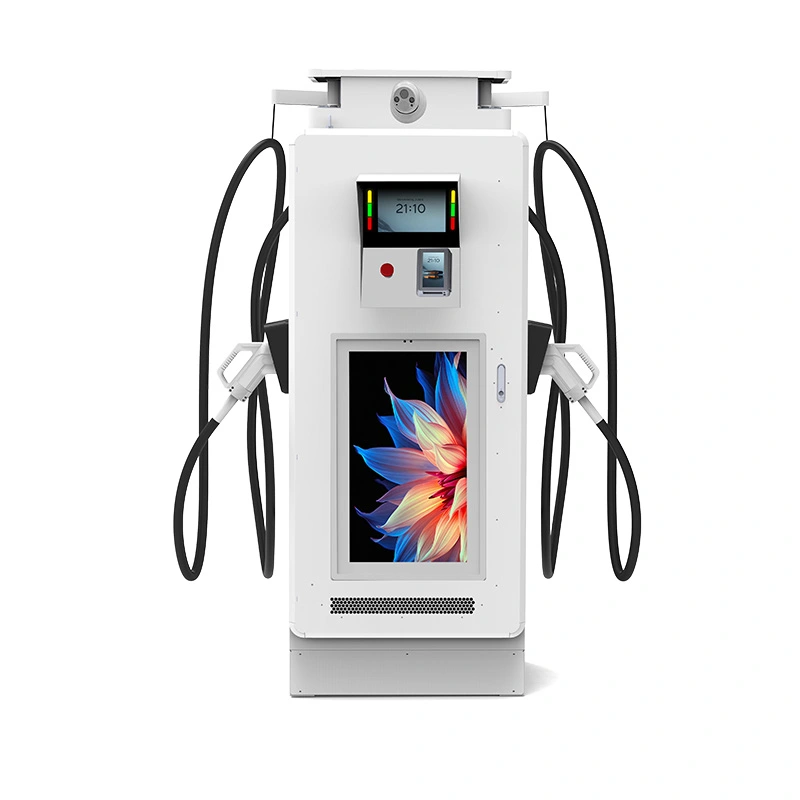 160kW Commercial DC Fast Charger with Digital Display for Highway Services