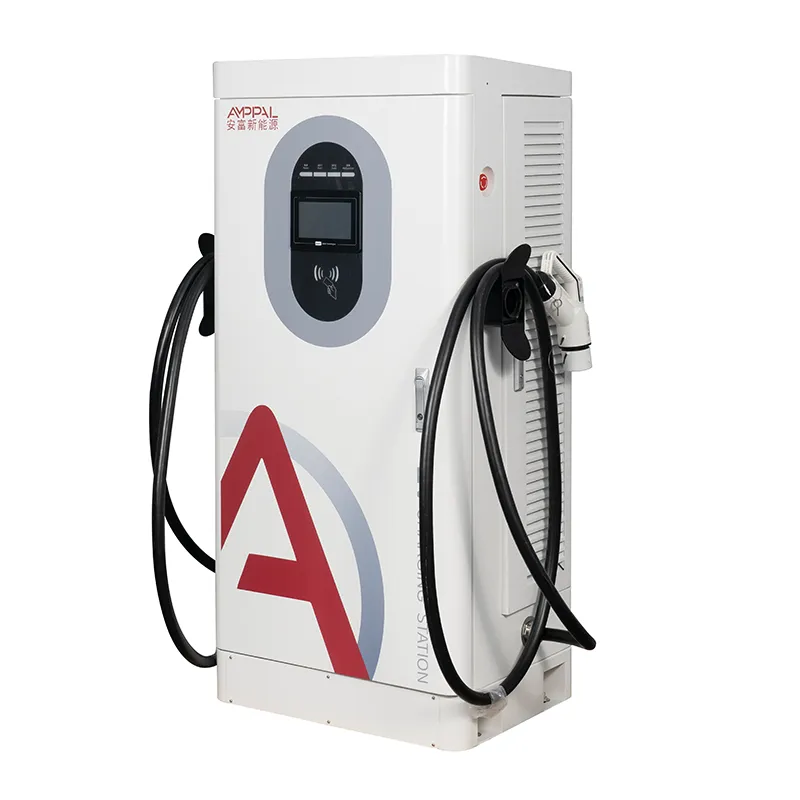 160kW High-Power DC EV Fast Charging Station for Fleet Depots